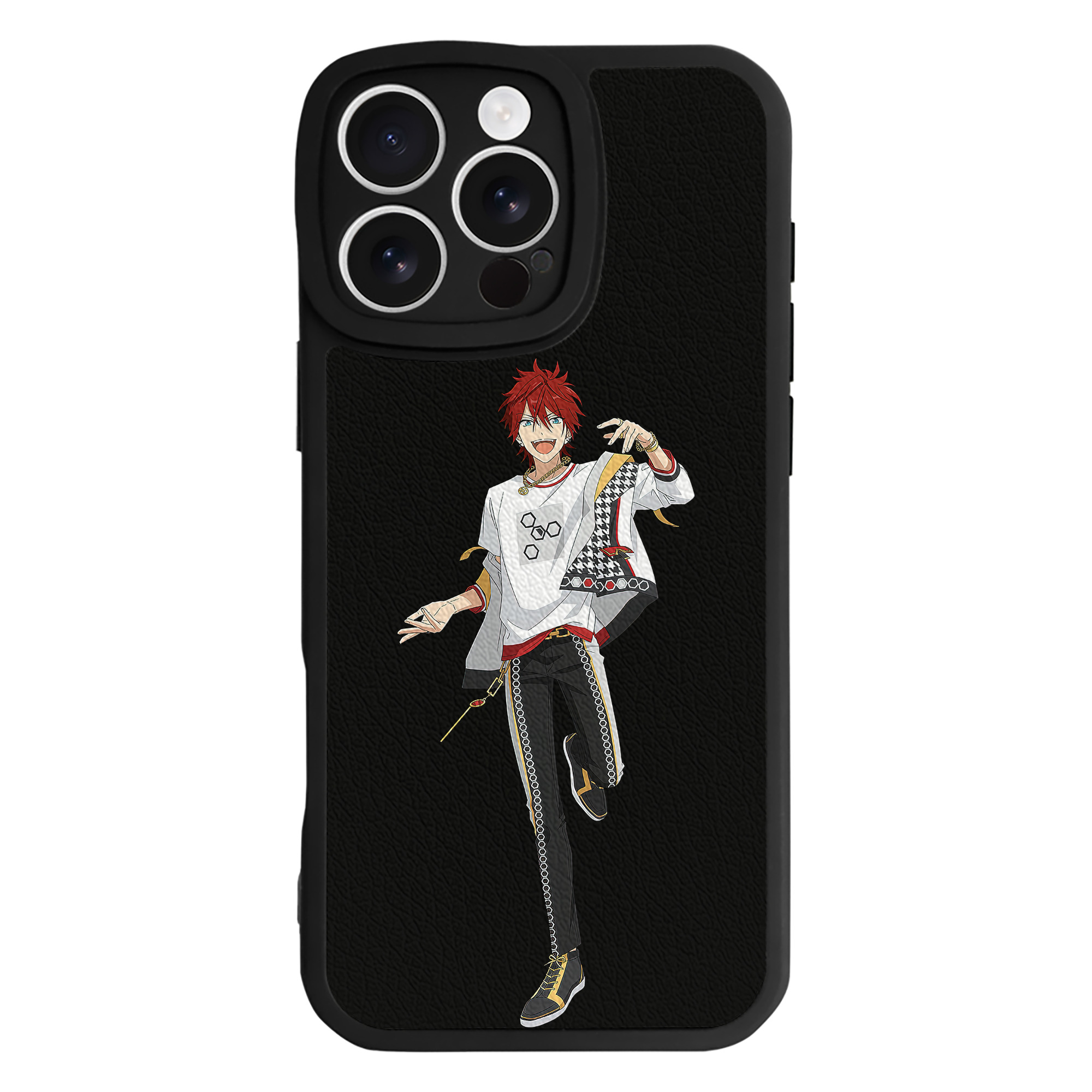 （画像用） あんさんぶるスターズ! Ensemble Stars 【iPhone 16シリーズ対応】シリコンスマホケース（レザー調） 材質：シリコン